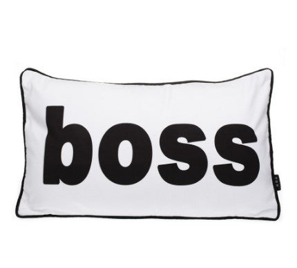 Boss Dollar Logo Sign Pillows Case