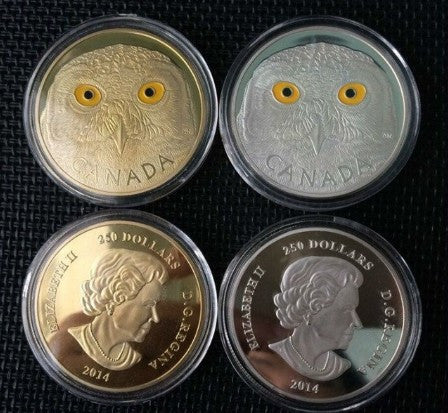 Royal Canadian Mint Dollar Coin Set